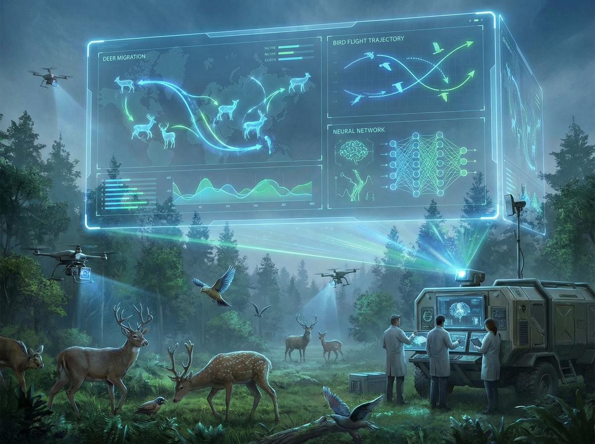 每日大赛AI动物视频分析